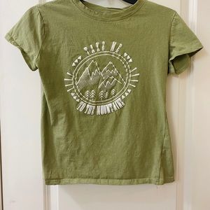 Green T-shirt